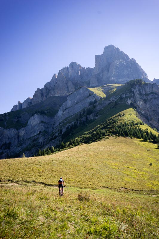 Aiguille de Varan : En direction de la Zeta