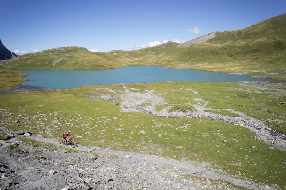 Lac d'Anterne : grands espaces