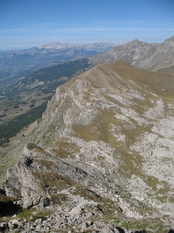 #7 crête vers l crête vers l'ouest : Esillon et Fourche