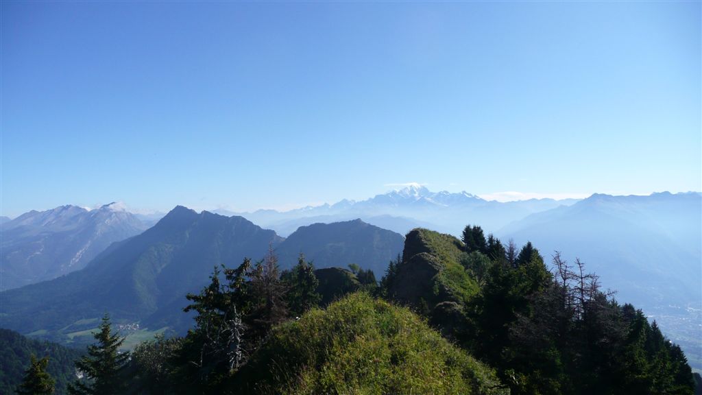 paysage : coté mont blanc