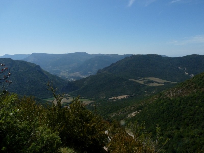 Pas de la Roche : et la vallée du Drôme.