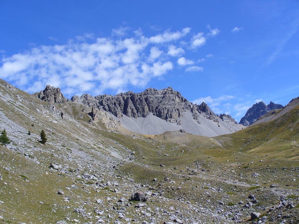 Montée au Lac : Le lac en vue ...