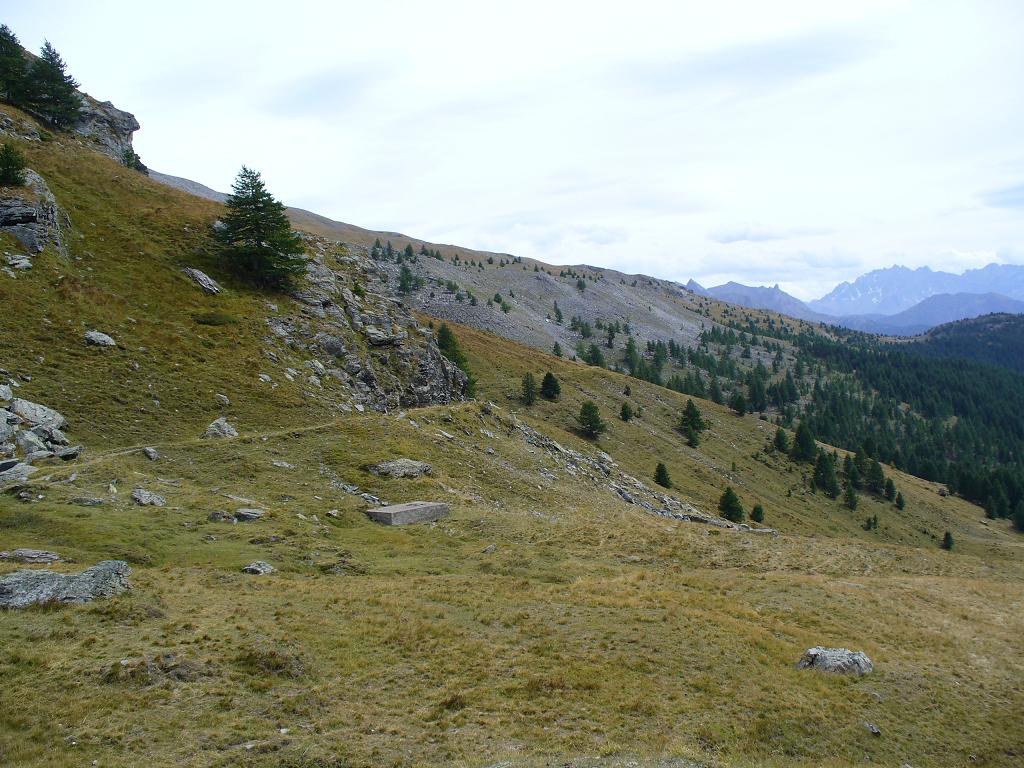 Sentier Balcon : En route vers le col de la Crèche