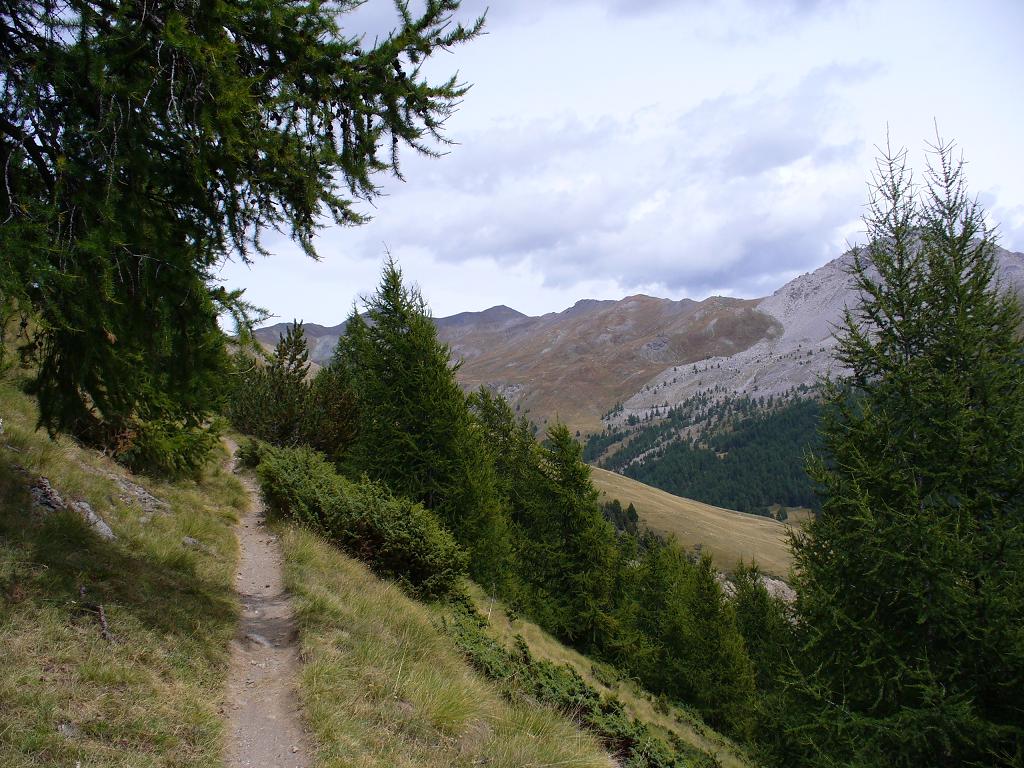 Sentier Montée : En route vers Péas