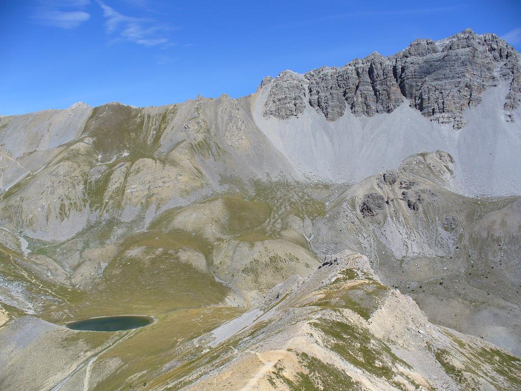 Crête du Tronchet : Vue sur le Lac