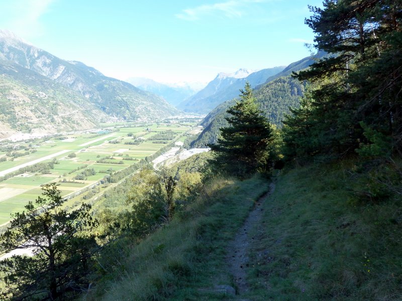 #14 Bürchen : Final sur la vallée du Rhône Bürchen : Final sur la vallée du Rhône