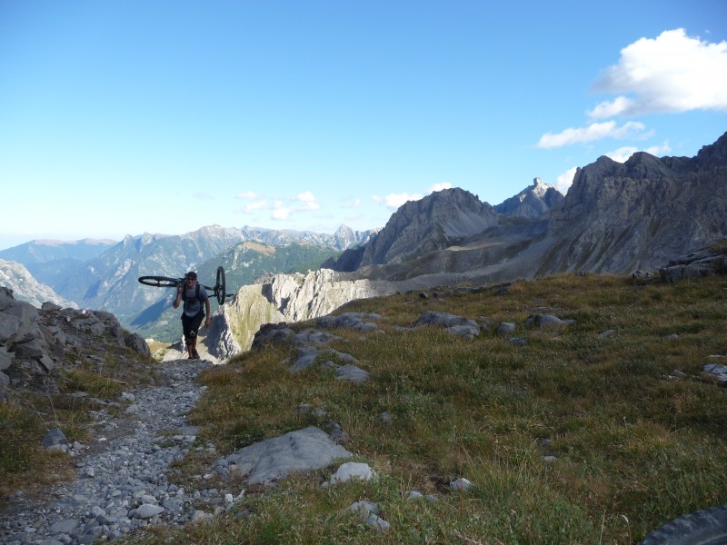 #7 Portage : En direction du col de Sautron Portage : En direction du col de Sautron