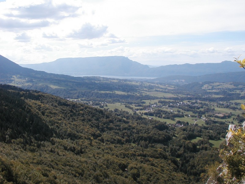 #3 La vue : le lac d Bourget et la dent du chat La vue : le lac d Bourget et la dent du chat