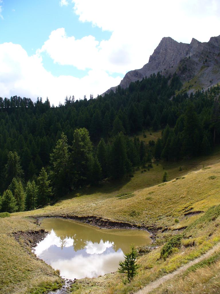 Chapelle St-Simon : Le lac