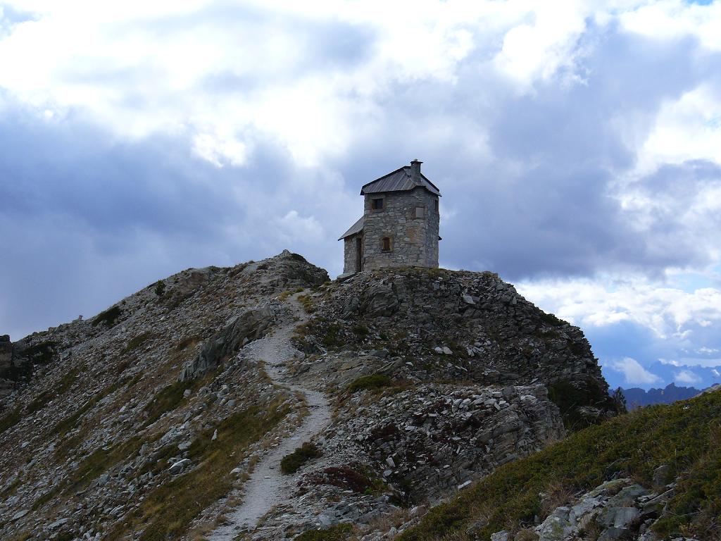 Crête des Chambrettes : Poste Optique en vue