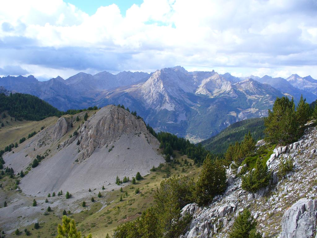 Crête des Chambrettes : Crête du Château