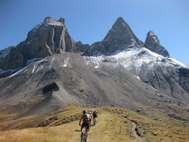 #5 Aiguilles d Aiguilles d'Arves : Arrivée à la Basse du Gerbier.