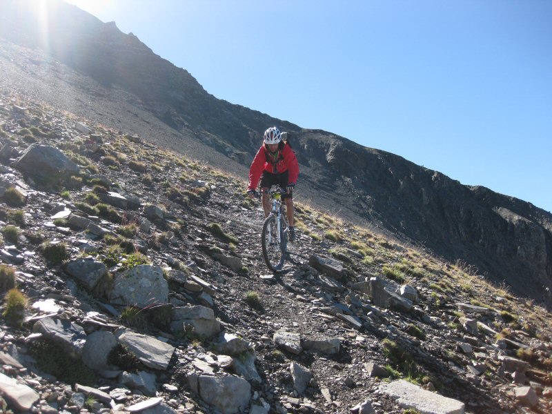 #2 Col d Col d'Emy : Descente en versant ouest.