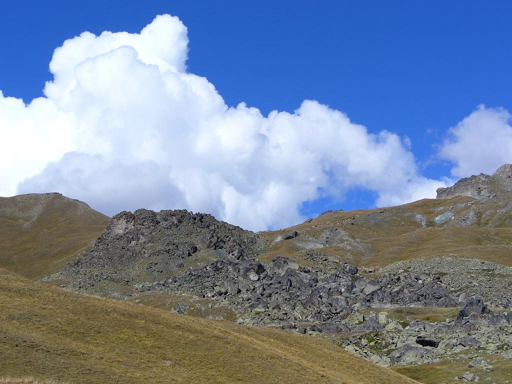 Pic Château-Renard : Le Col de Longet en vue