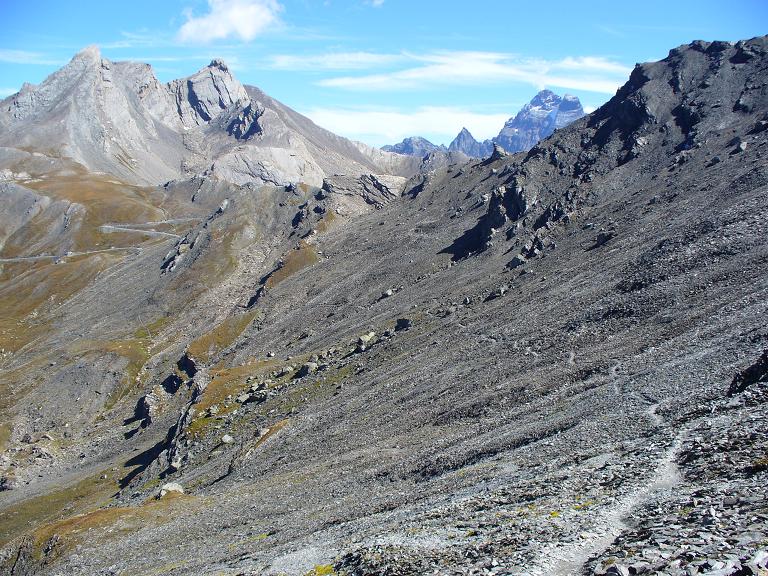 Chamoussière : Le single de montée au col