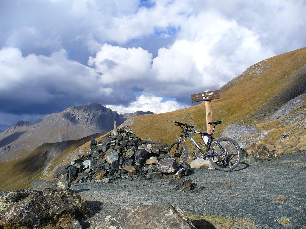 #32 Col de Longet : Voila, c Col de Longet : Voila, c'est fini de monter ...