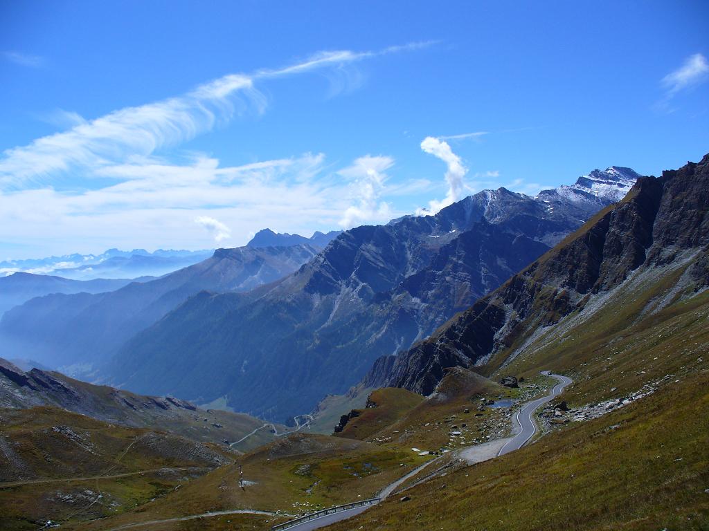 Col Agnel : Vue coté Italie