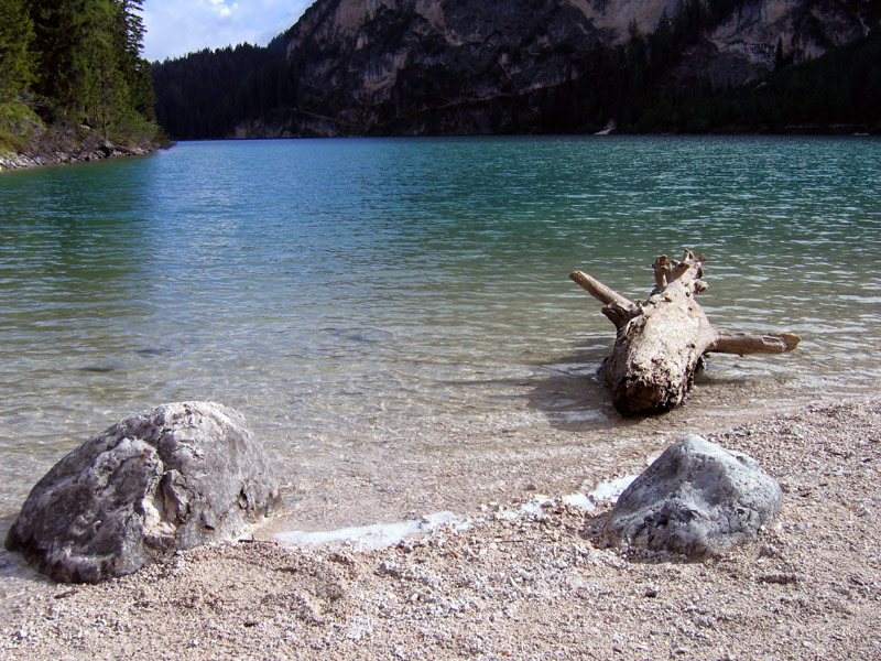 Lago di Braies : Le romantisme est inné n'est-ce pas Gilles