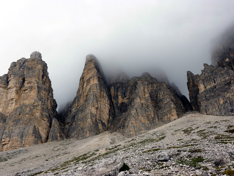 Tre Cime di Lavaredo : Sous un autre angle