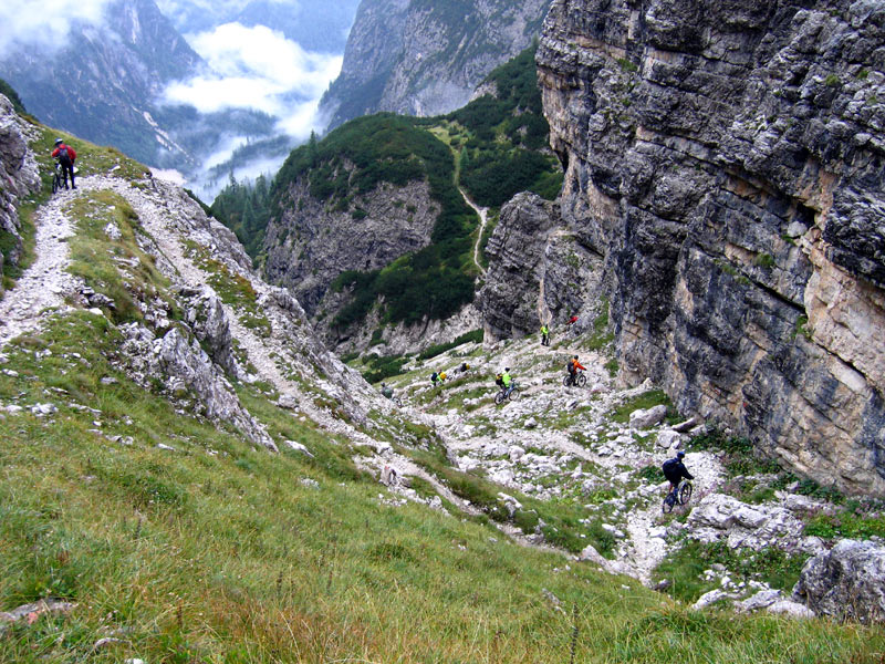 Val de Cengia : Le groupe suit et c'est tant mieux