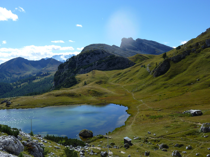 Lago di Valparola : Gouille locale