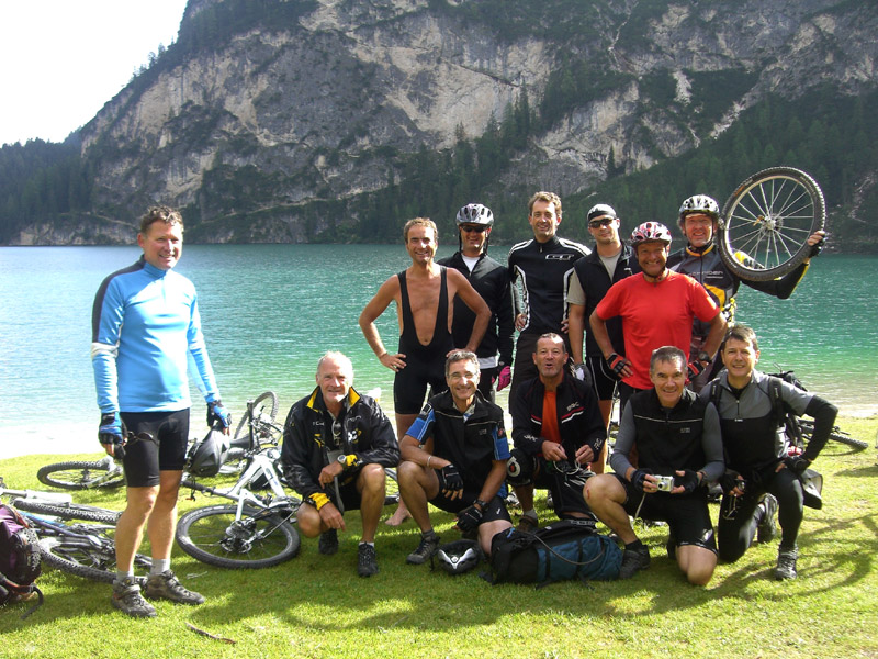 Lago di Braies : People attitude mais ça rigole quand même.