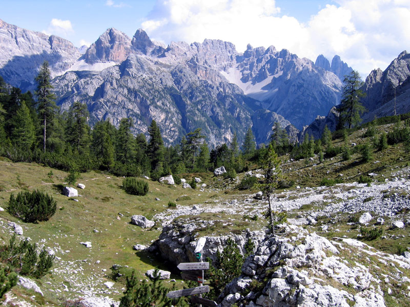 Refugio Vallendro : Il suffit de tourner la tête d'un côté...