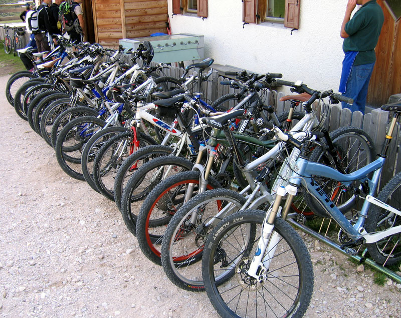 Garage à vélo : On est pas les seuls à rouler...