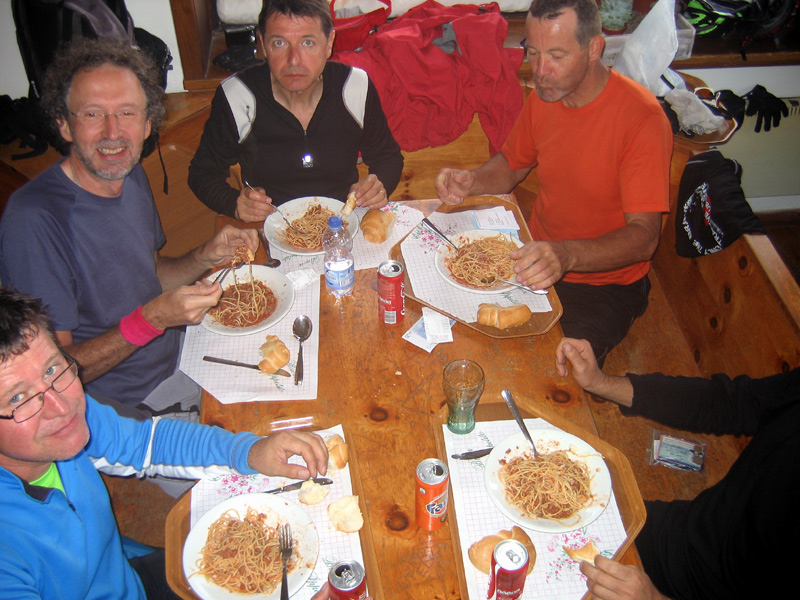 Rifugio Auronzo : Spaghetti Bolognaise/Coca