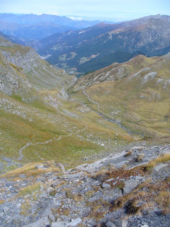 Col St-Martin : Vallée Coté Italie