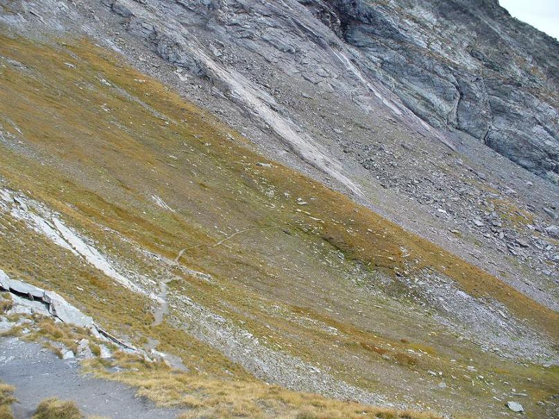 Col de Valpreveyre : Le début de la descente