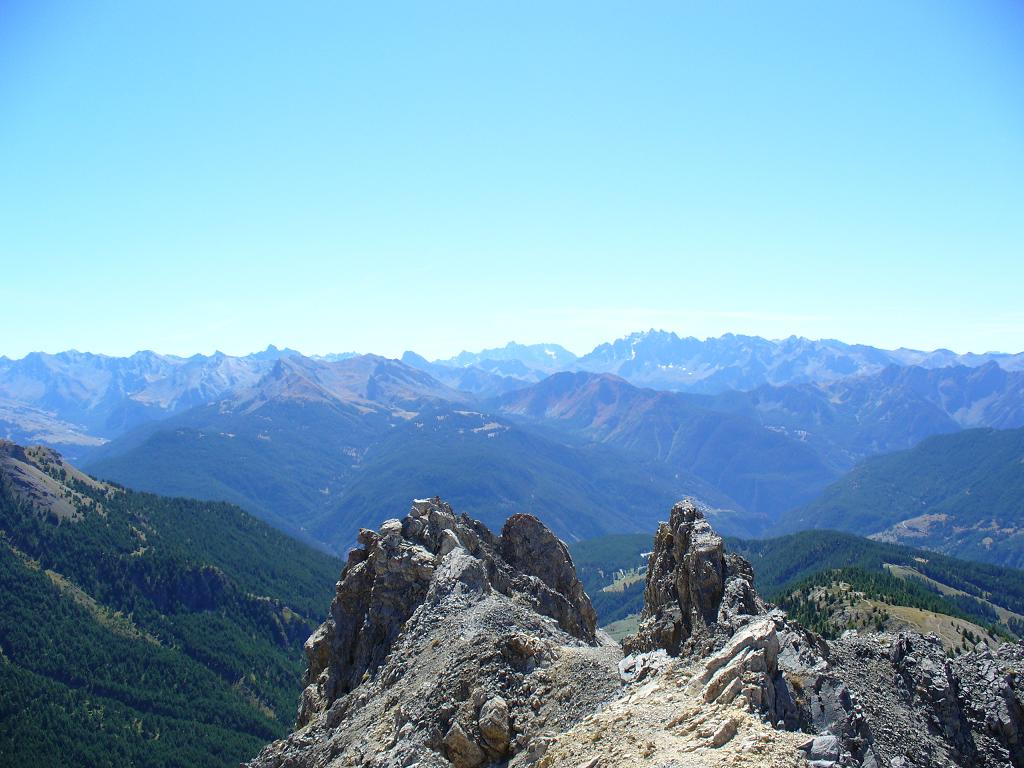 Crête du Tronchet : Panorama