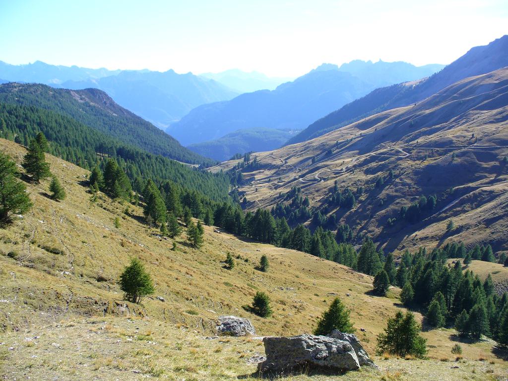 Canal de la Crèche : La piste de Meyriès