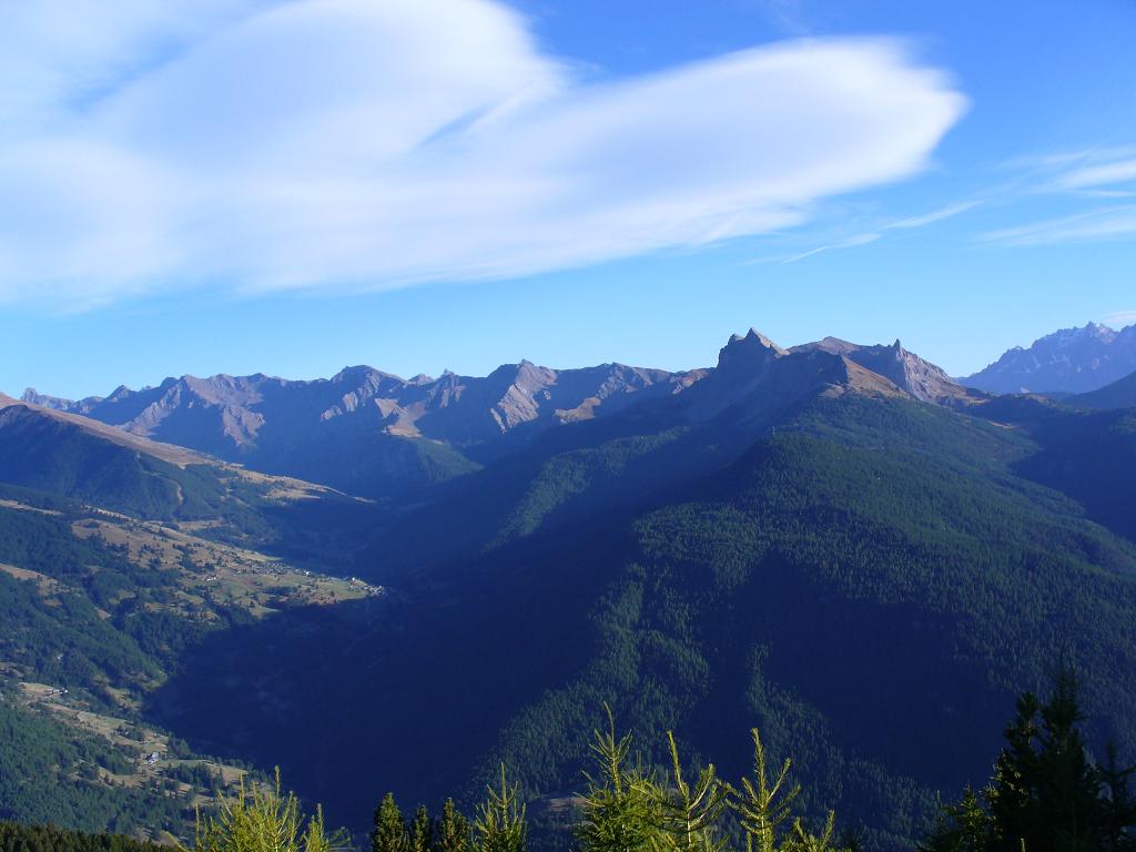 Col de la Crèche : Panorama