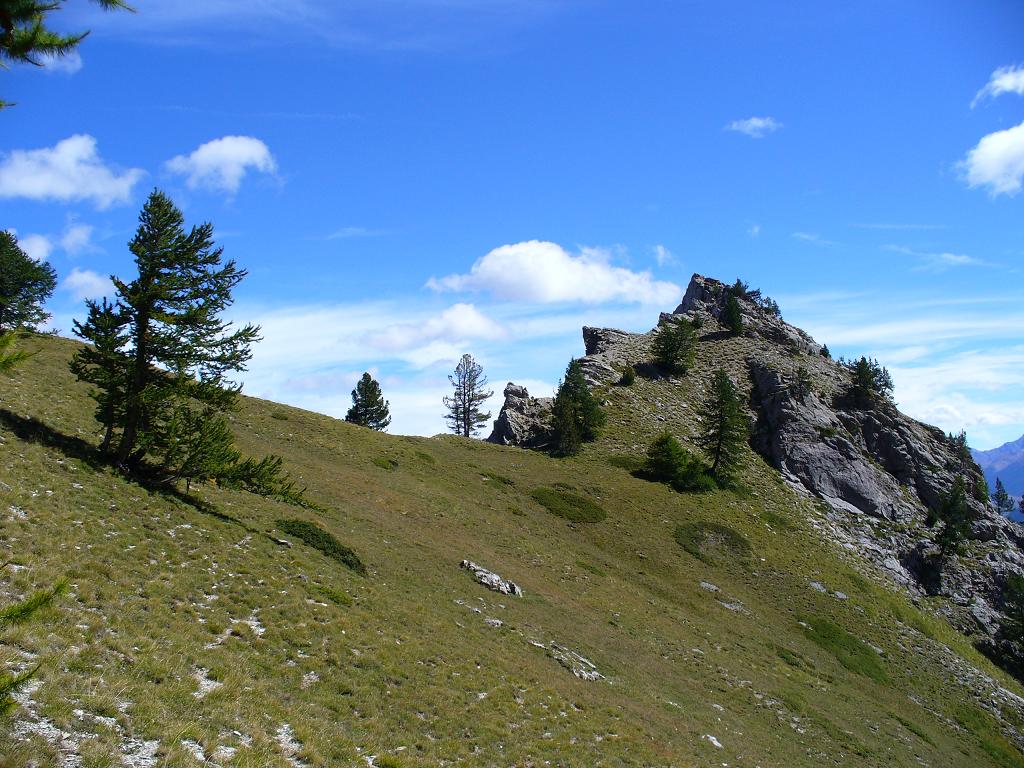 Col du Cros : Panorama