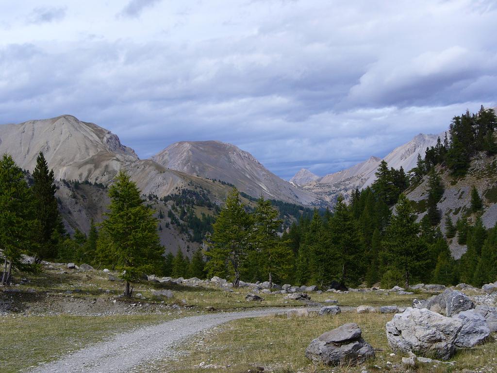 Montée : La piste de Furfande