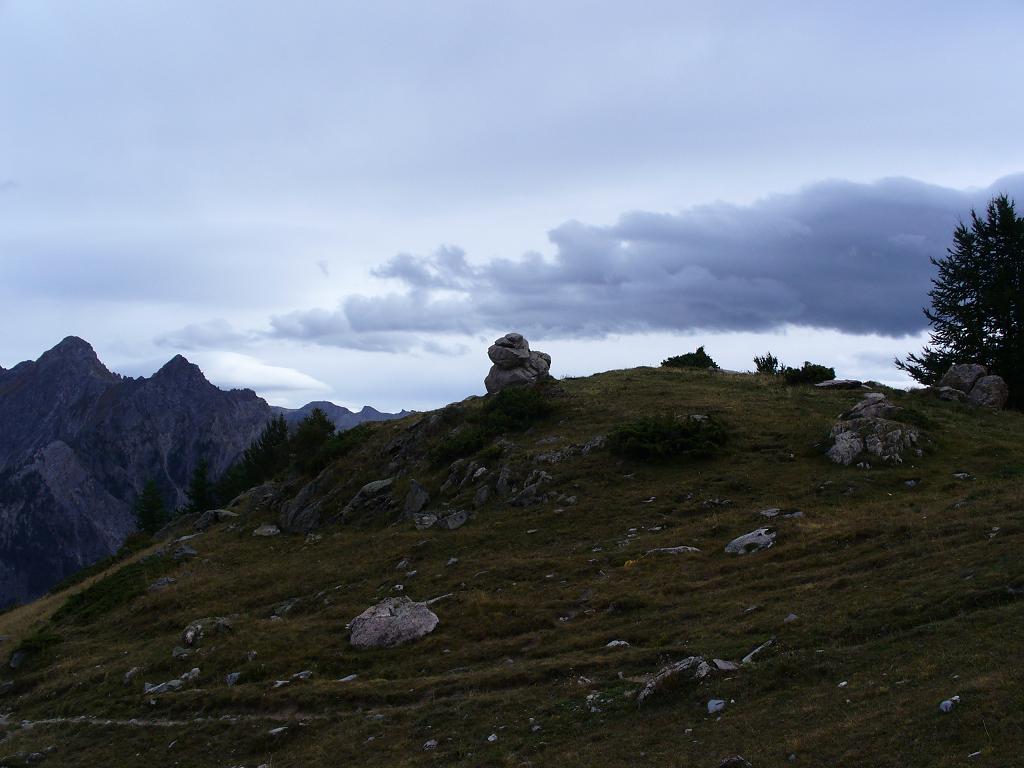 Col de la Lauze : Panorama