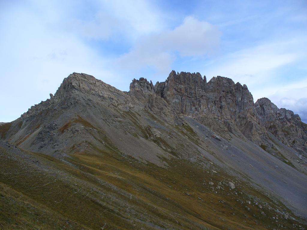 Col de Furfande : Ciel voilé