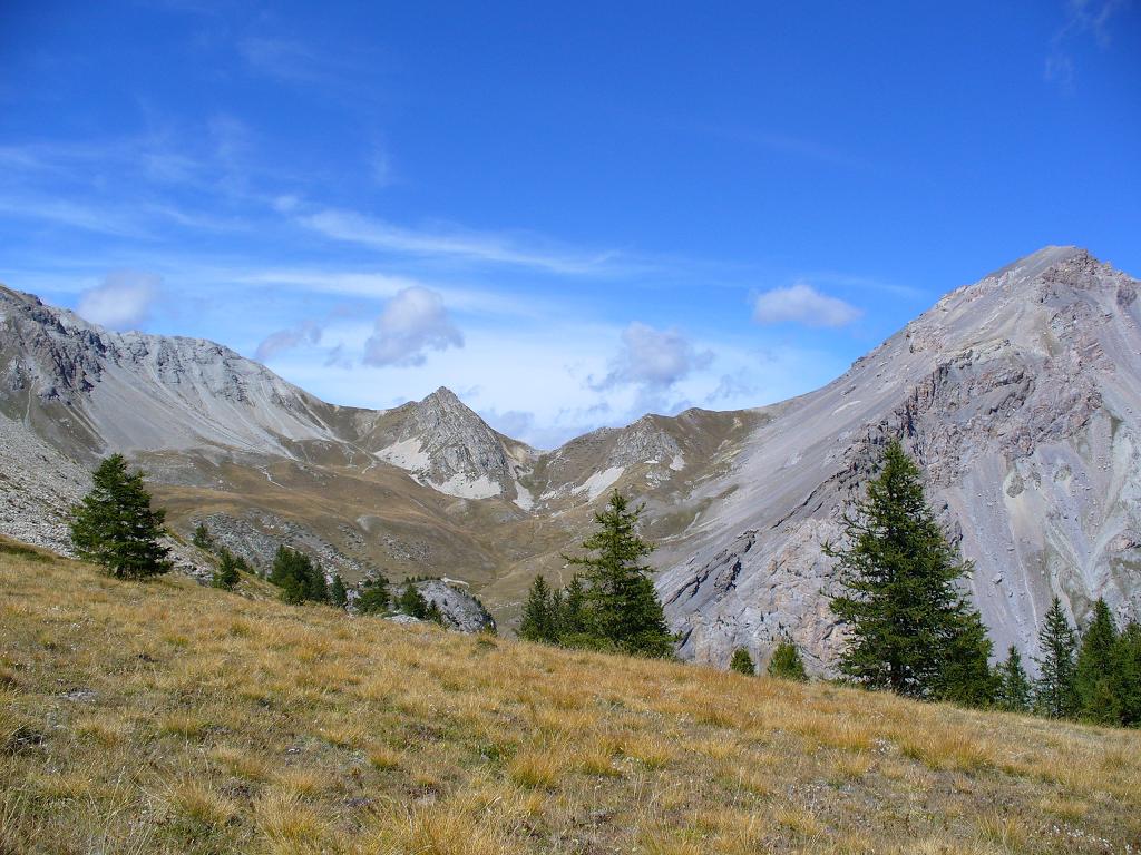 #15 Col du Cros : Panorama pour une petite pause Col du Cros : Panorama pour une petite pause