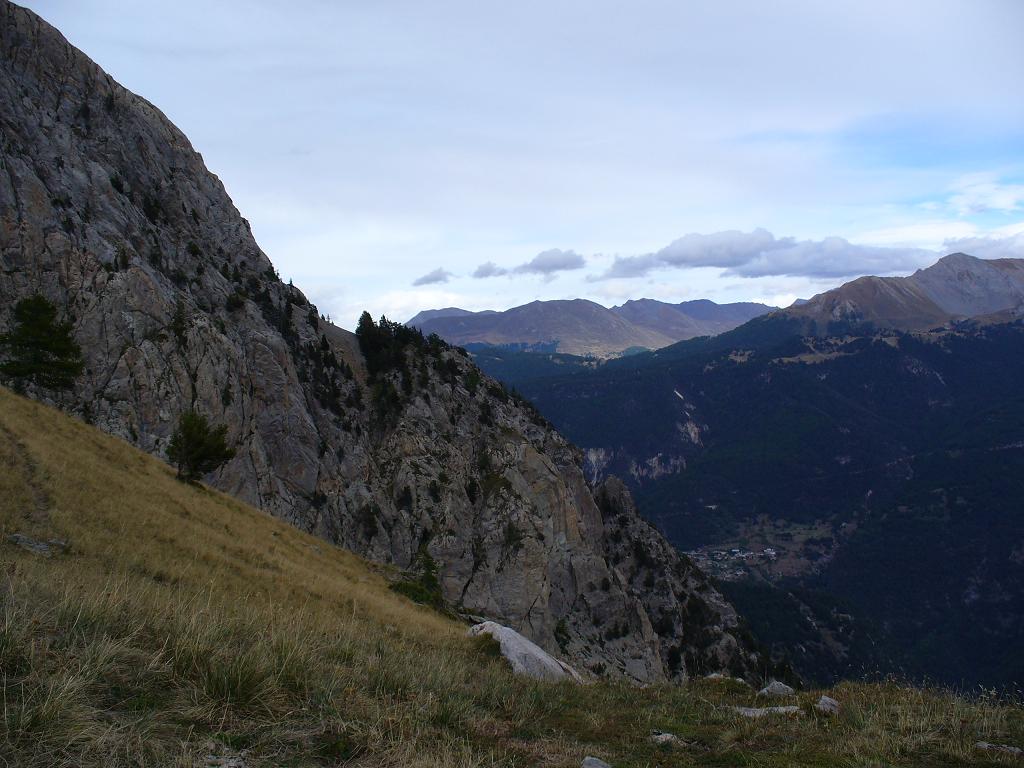 Col de la Lauze : Panorama