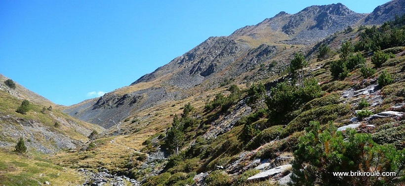 Portella de Lanos : Le sentier pour aller au Col de Lanos