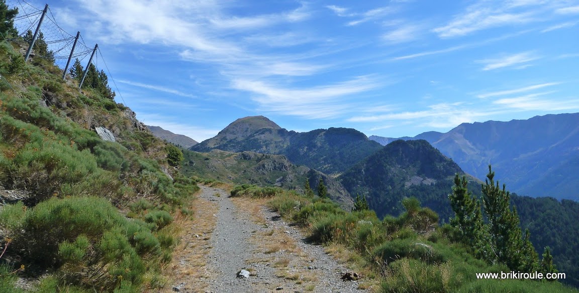 #1 Portella de Lanos : La piste après le Puymorens Portella de Lanos : La piste après le Puymorens