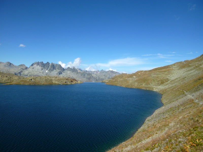 Lac Bramant : et Aiguilles de l'Argentière (?)