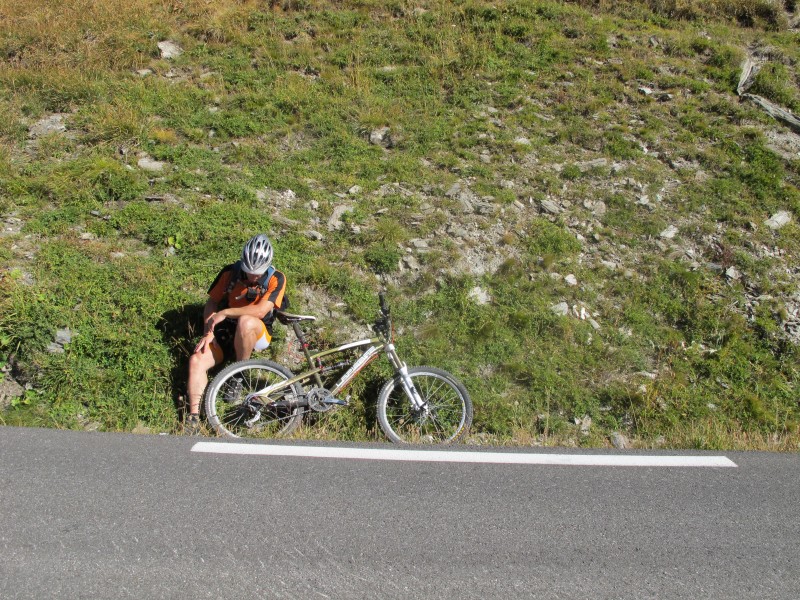 #3 sur la route : Seb, au bord de la route sur la route : Seb, au bord de la route