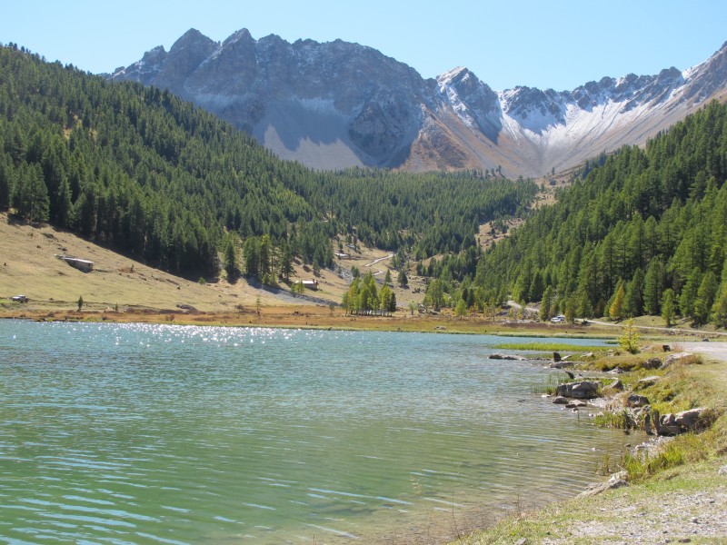 #13 Lac de l Lac de l'Orceyrette : Le lac n'est pas associé à la sortie mais au topo sur le mélezin... C'est juste pour rappeler des souvenirs.