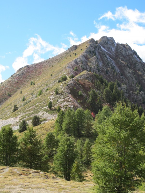 #11 Vue sur la première descente : depuis le col Fromage Vue sur la première descente : depuis le col Fromage