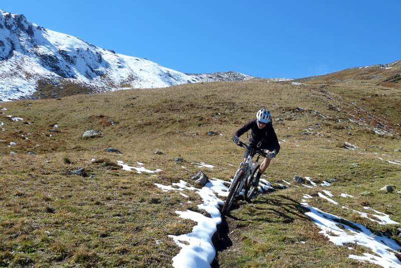 #16 Pas des Griffes : Descente pas pire malgré un peu de neige Pas des Griffes : Descente pas pire malgré un peu de neige