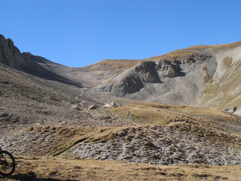 objectif en vue : et beau sentier roulant :( ou pas roulant, c'est selon