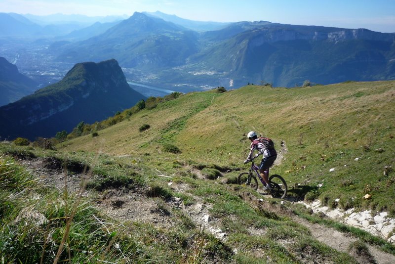 Grenoble 1 : La vue sur Grenoble, le Vercors et le sud nous bluff