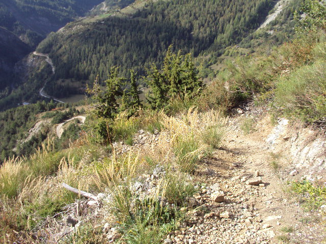 #12 descente du gr5 : c descente du gr5 : c'est tendu...